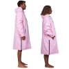 Poncho Poncho Jacket Story Change Robe Roz deschis