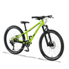 Bicicletă ușoară pentru copii KUbikes 24S DISC Verde