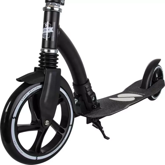 Scuter de transport urban cu suspensie frontală Story Retro Ride Negru