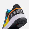 Pantofi Heelys Rezerve Low negru/roșu/turcoaz/galben