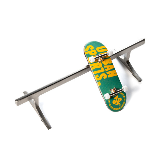 Fingerboard Skateboard Complet Set-Up Urban Sports Logo Verde 32 mm