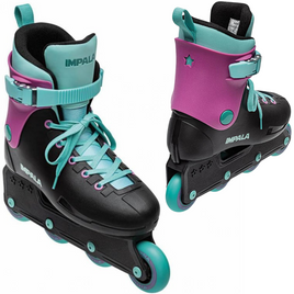 Impala Lightspeed Inline Skate Rollers de agrement Negru și Berry
