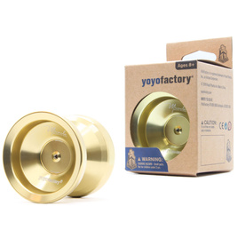 Yoyo pentru avansați YoYoFactory Miracle Monometal Shiny Gold