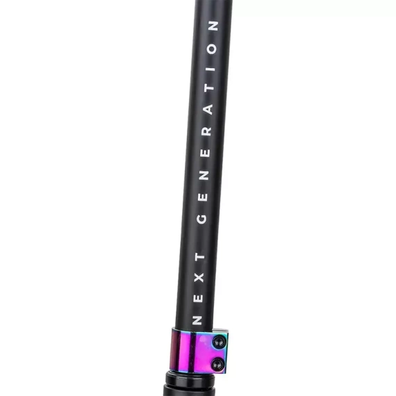 Stunt Aluminiu scuter ușor pentru călăreți tineri NKD Next Generation Stunt Black & Rainbow wys. 79,4 cm