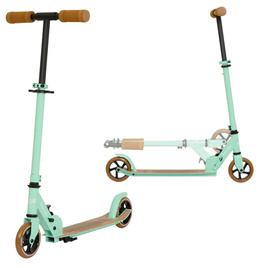 Scuter de transport urban pentru copii și adolescenți Story Wild Kids Green wys. 73-85 cm