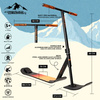 NKD SNOW Stunt Scooter negru și portocaliu wys. 86 cm