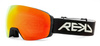 REKD Ascent MagSphere Snow Goggles Kit Black/Chromatic Torch M/L ochelari de snowboard și schi