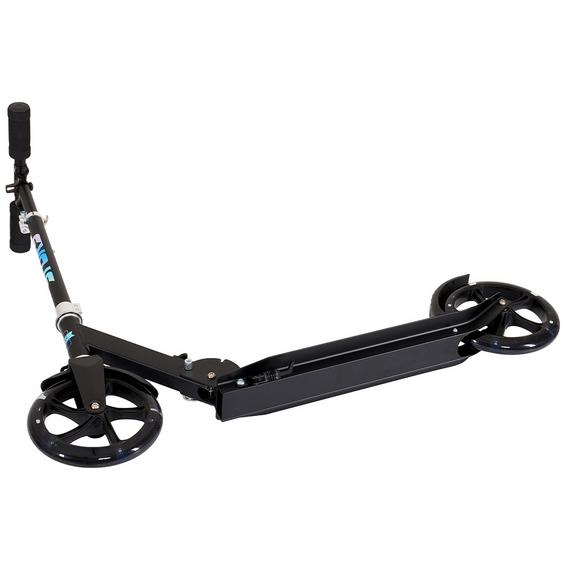 Scuter de transport cu roți mari Story Urban GO! LED negru