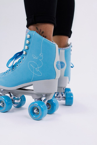 Rio Roller Signature Patine Quad Albastru