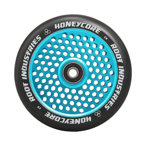 Root Industries Honeycore Black Pro Scooter Wheels 2-Pack Albastru 120 mm (2 buc).)