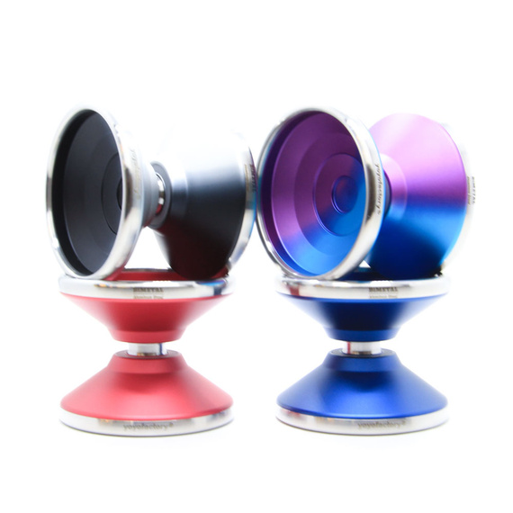 Yoyo metalic pentru avansat YoYoFactory BiMetal Red