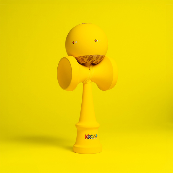 Kendama KROM Kolor Galben