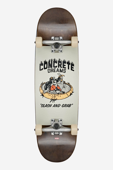GLOBE Kids Softie Mid skateboard - Arțar închis/Concrete Dreams 8.25"