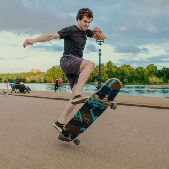 NKX Superior Dancing Longboard nuc Glacier 48 "