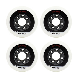 Echo Drift Wheels alb/gri 80 mm (4 buc) roți pentru role.)