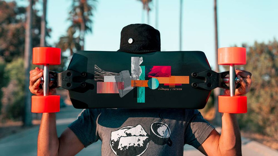 Longboard Loaded Fathom complet (Orangatang Dad Bod 105 mm) 33"