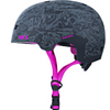 NKX Brain Saver BCP Cască de skateboarding negru și roz