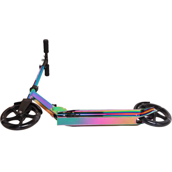 Scuter de transport cu roți mari Story Urban GO! LED Neochrome strălucitor