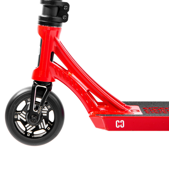 Trotinetă freestyle CORE SL3 Complete Stunt Scooter Roșu-Negru înălțime 92,5 cm