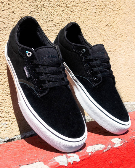 EMERICA Dickson Pantofi negru/alb/galben