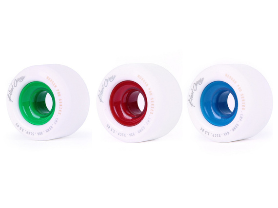 Roți Blood Orange Morgan Pro alb și roșu 65 mm 82A