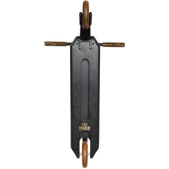 NKD RIZZ Stunt Scooter negru și auriu 85 cm