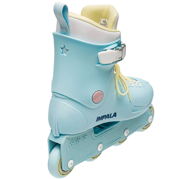 Impala Lightspeed Inline Skate Rollers de agrement albastru și galben