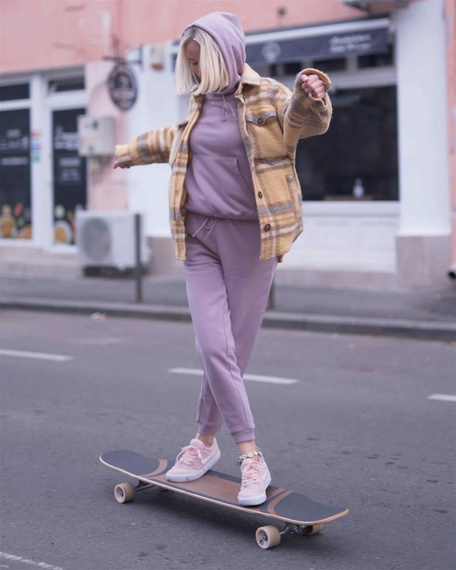 Longboard pentru dans NKX Vegas Blue 116 cm