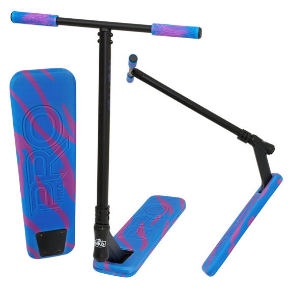 NKD Pro Trambulină performanță Scooter albastru / violet wys. 78 cm