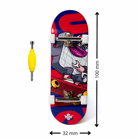 Fingerboard Skateboard complet Set-Up Urban Sports Skating TV 32 mm
