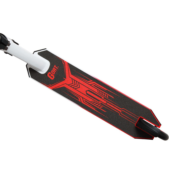 NKD GOAT Stunt scuter alb și roșu wys. 83 cm