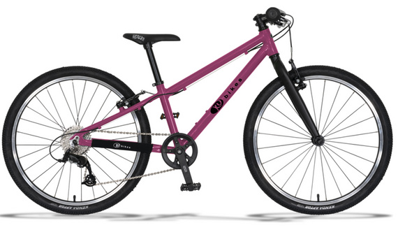 Bicicletă ușoară pentru copii KUbikes 24S Pink