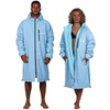 Poncho Poncho Jacket Story Change Robe Baby Blue Albastru deschis