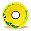 Orangatang Durian Longboard roți galben 75mm 86A