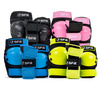 SFR Youth Ramp Triple Pad Protector Set negru și verde lime