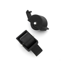Set de roți Breezy Rollers Negru