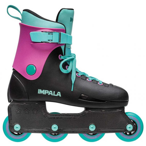 Impala Lightspeed Inline Skate Rollers de agrement Negru și Berry
