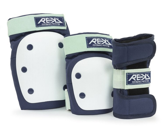 REKD Protectors Heavy Duty Triple Pad Set Blue Mint