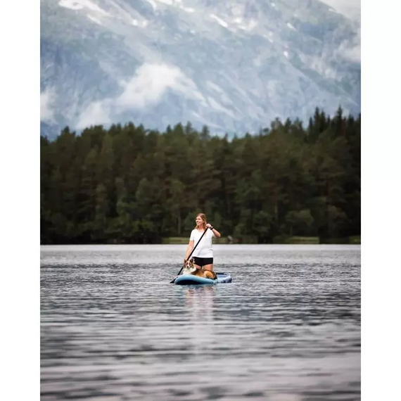 SUP placă gonflabilă de turism NKX Windsurf negru / albastru 10'0