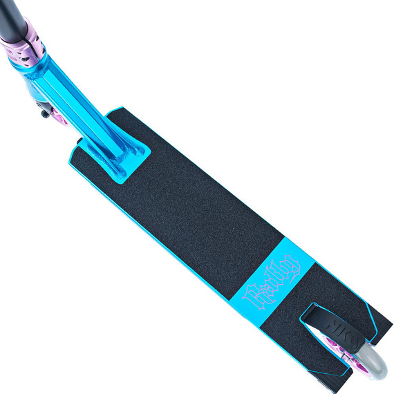 Scuter de performanță NKD Rally V4 XS Black Teal wys. 73 cm