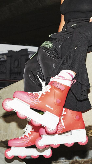 Impala Lightspeed Inline Skate Flames Patine cu rotile de agrement