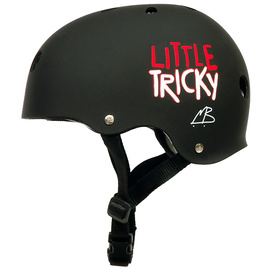 Kask dla dzieci Triple Eight Little Tricky Dual Certified Helmet JR Czarny