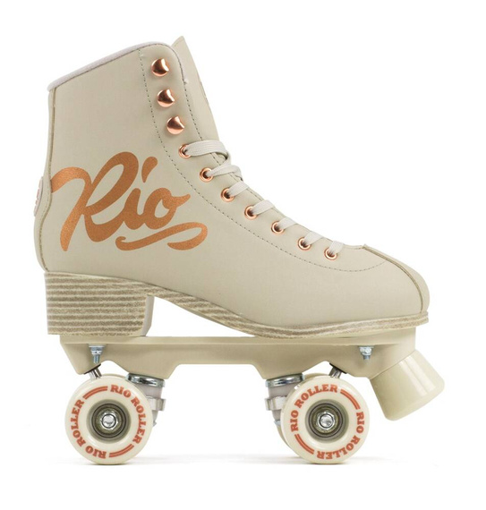 RIO ROLLER ROSE QUAD SKATES Cream patine cu rotile