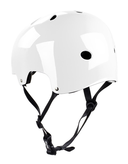 Skateboarding Scooter Rollerblading Helmet SFR Essentials Helmet Shiny White