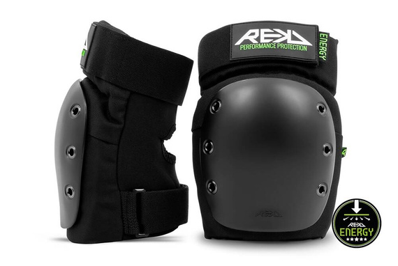 Genunchiere REKD Energy Ramp Negru