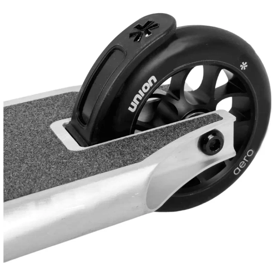 Union Aero XS Scooter Scuter de performanță Negru și argintiu wys. 73 cm