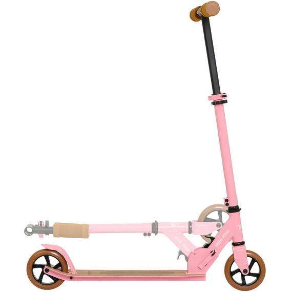 Scuter de transport urban pentru copii și adolescenți Story Wild Kids Pink wys. 73-85 cm