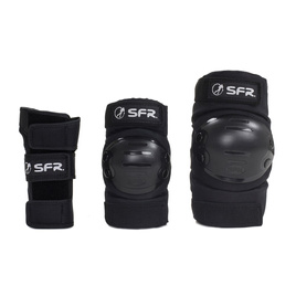 SFR Youth Ramp Triple Pad Protector Set Negru