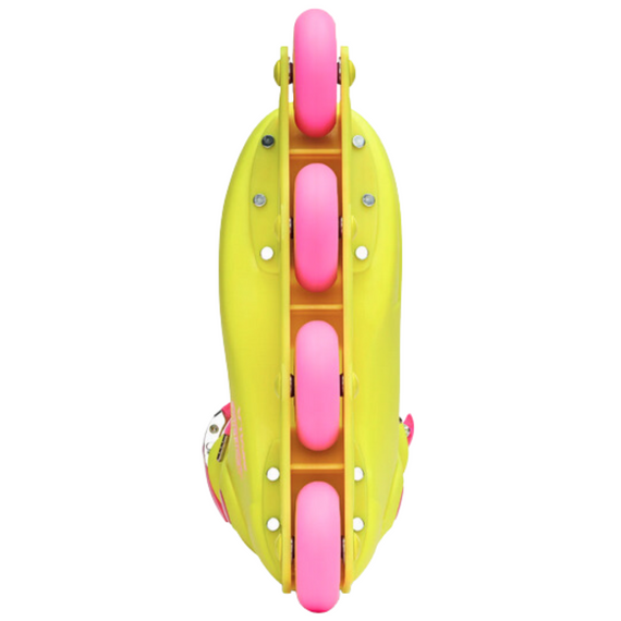 Impala Lightspeed Inline Skate Barbie galben strălucitor Patine cu rotile de agrement