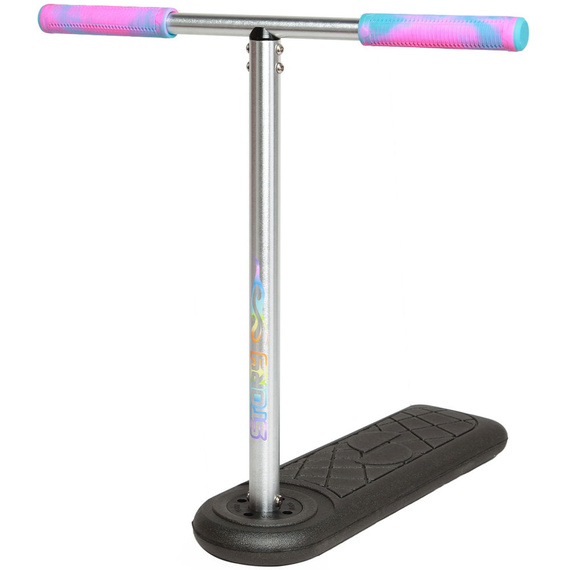 Story Pro Trampoline Scooter negru și curcubeu 61-71 cm